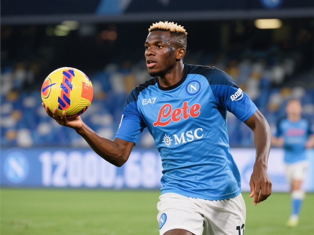 罗马诺:奥斯梅恩坚持1200万欧薪资要求,仅沙特与尤文具备支付能力 奥斯梅恩作为那不勒斯的核心前锋,近年来在