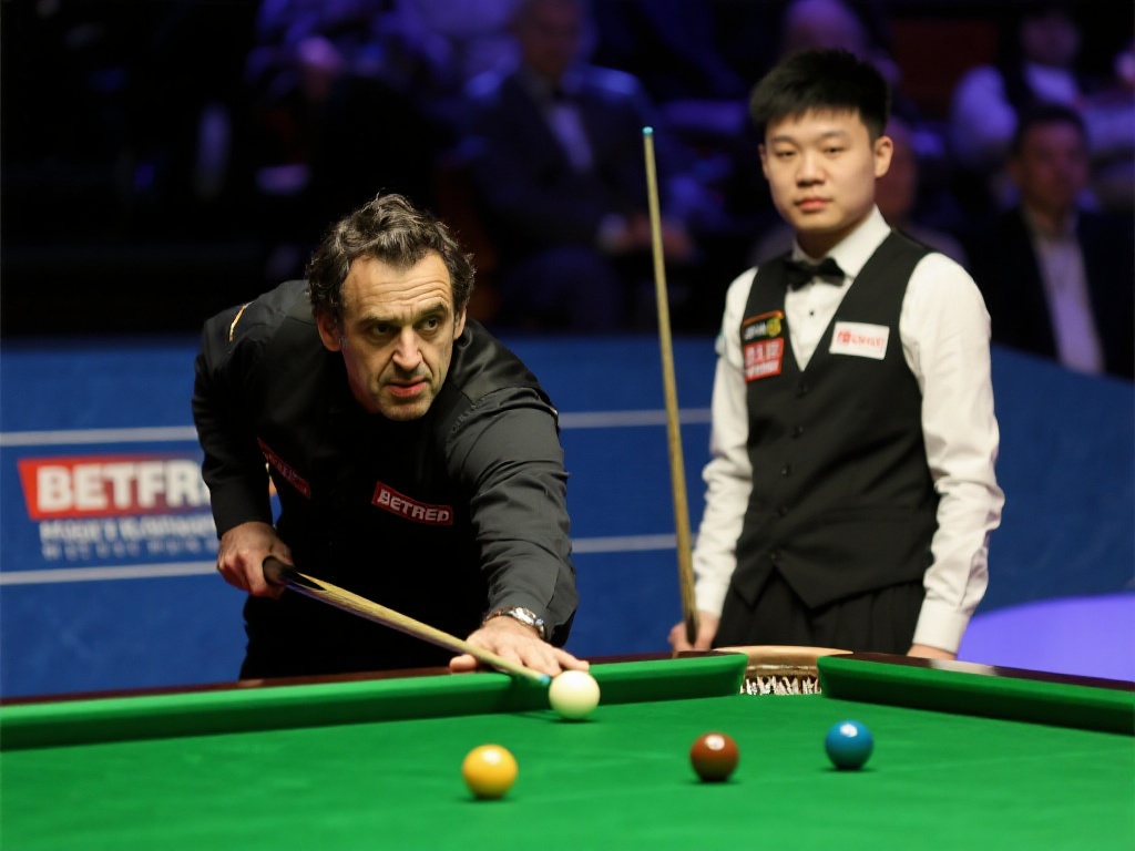 斯诺克世锦赛八强战:奥沙利文对阵斯佳辉首局对决 以这场比赛为例,我们可以看到心态在高水平